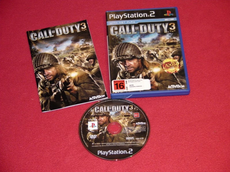 Call of Duty 3 - 8.8/10! PS2 Game Carousel 1