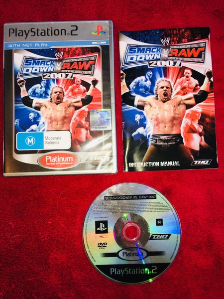 WWE SmackDown vs. Raw 2007 - 8.1/10! PS2 Game Carousel 1
