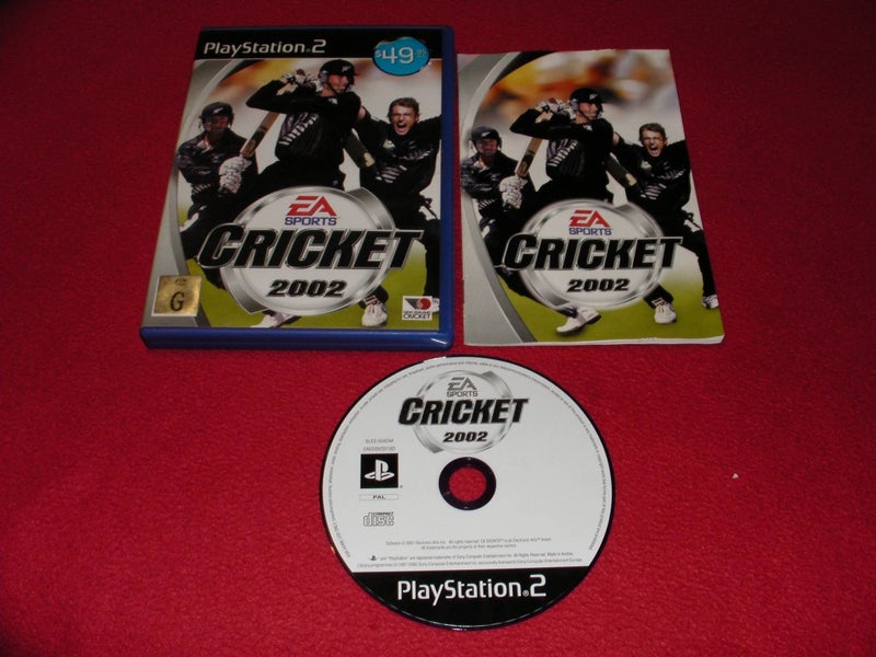 Cricket 2002 - AS NEW PS2 Game Carousel 1