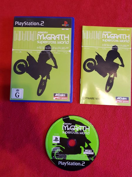 Jeremy McGrath Supercross World - AS NEW PS2 Game Carousel 1