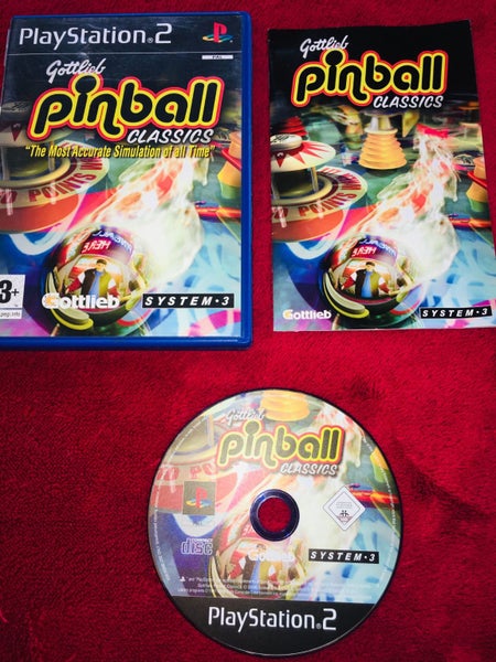 Gottlieb Pinball Classics - AS NEW PS2 Game Carousel 1
