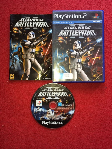 HOT! Star Wars Battlefront 2 - (2005) PS2 Game Carousel 1