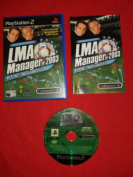 LMA Manager 2003 - PS2 Game Carousel 1