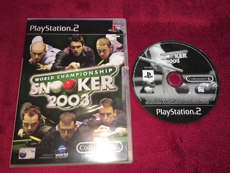 World Championship Snooker 2003 - PS2 Game Carousel 1