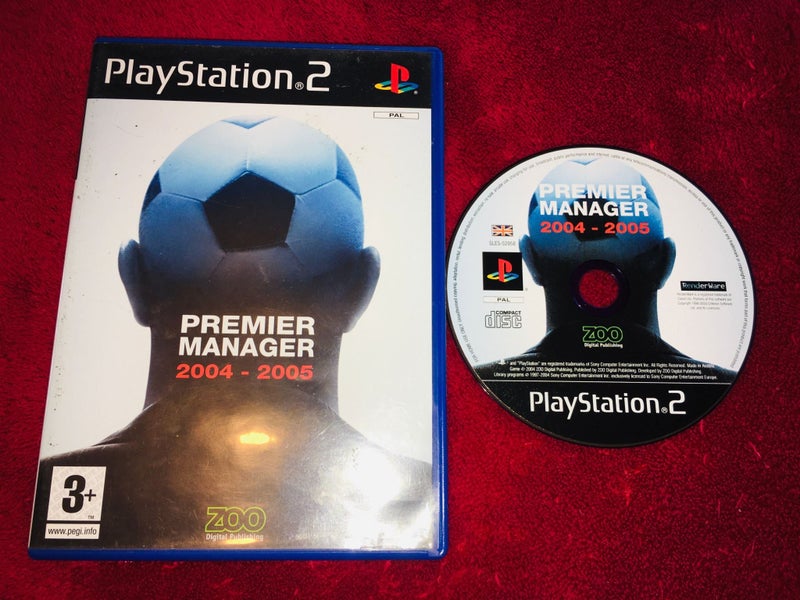 Premier Manager 2004 - 2005 - PS2 Game Carousel 1