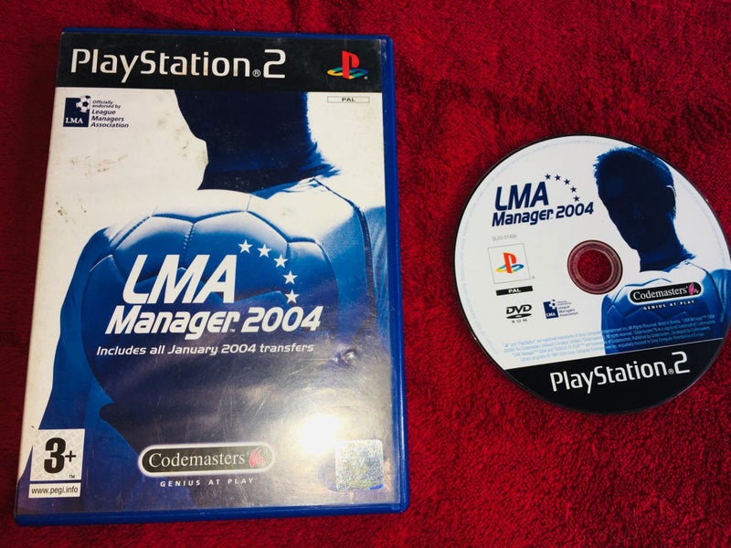 LMA Manager 2004 - PS2 Game Carousel 1