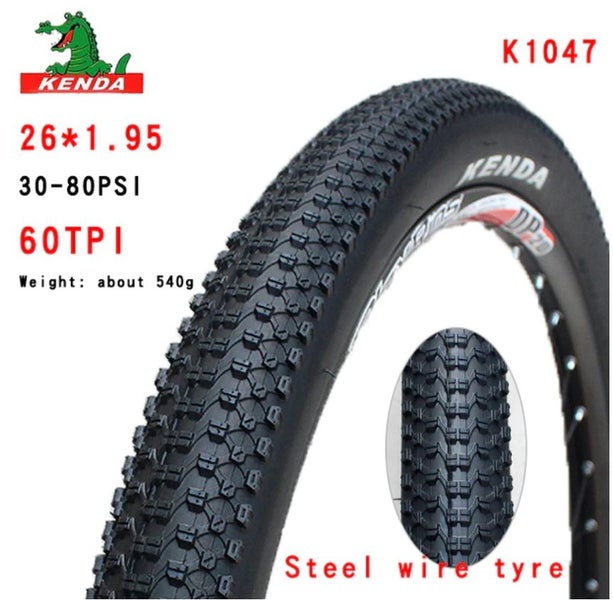 Bike Bicycle Tyre - Kenda K1047, 26"x1.95", 60TPI Carousel 1