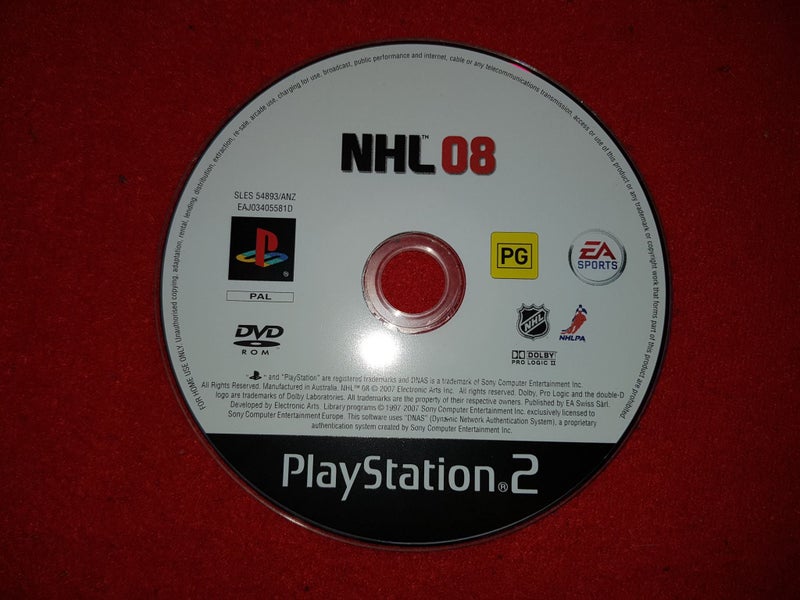 NHL 08 - PS2 Game Carousel 1