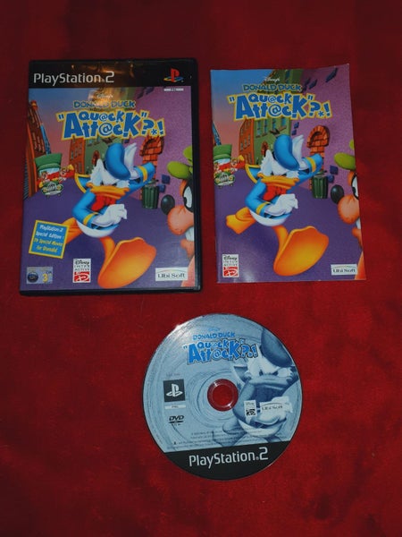 Donald Duck's Quack Attack - NEAR NEW PS2 Game Carousel 1