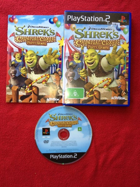 Shrek's Carnival Craze: Party Games - PS2 Game Carousel 1