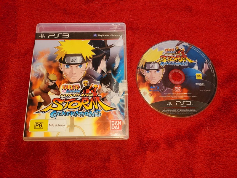 Naruto Shippuden: Ultimate Ninja Storm Generations - PS3 Game Carousel 1