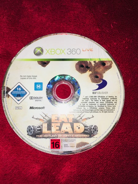 Eat Lead: The Return of Matt Hazard - RARE XBOX360 Game Carousel 1