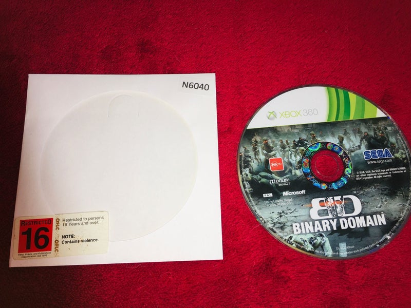 Binary Domain - XBOX360 Game Carousel 1