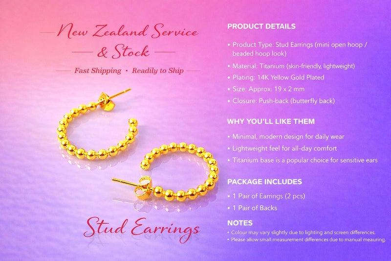 Stud Earrings Carousel 1