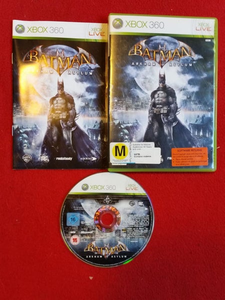 Batman Arkham Asylum - 9/10! XBOX360 Game Carousel 1