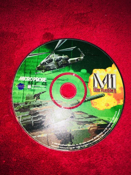 M1 Tank Platoon 2 - '98 TANK PC Game Carousel 1