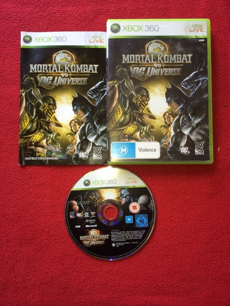 Mortal Kombat vs. DC Universe - XBOX360 Game EXCELLENT Condition Carousel 1