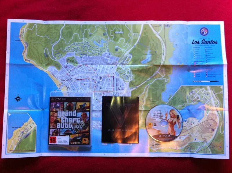 Grand Theft Auto 5 - 9/10! PS3 Game Carousel 1