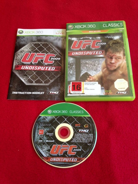 UFC Undisputed 2009 - 8/10! XBOX360 Game Carousel 1