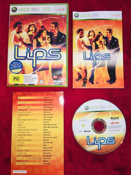 Lips - XBOX360 Game Carousel 1
