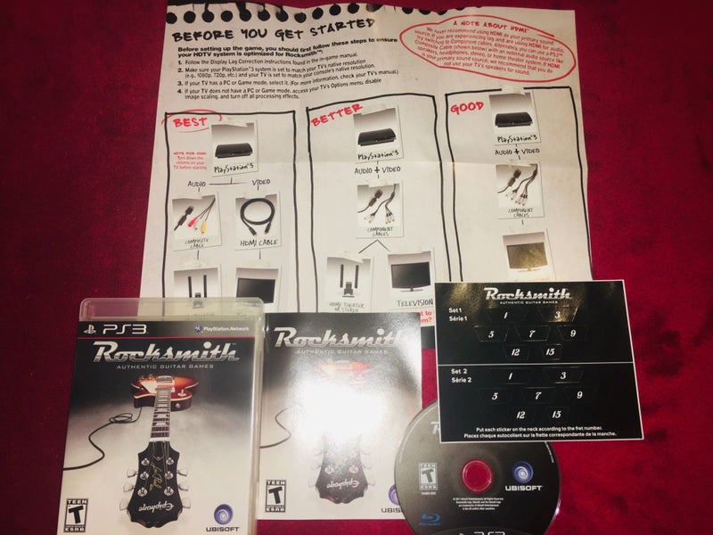 Rocksmith - PS3 Game Carousel 1