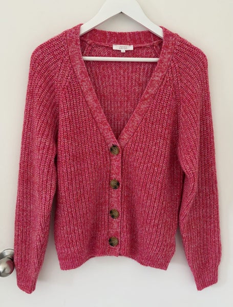 Zest (Farmers) wool/alpaca mix cardi szXS Carousel 1