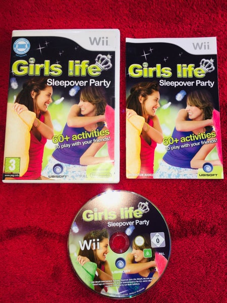 Girls Life Sleepover Party - Wii Game Carousel 1