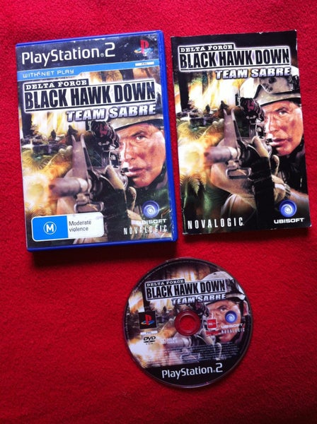 Delta Force Black Hawk Down: Team Sabre - PS2 Game Carousel 1