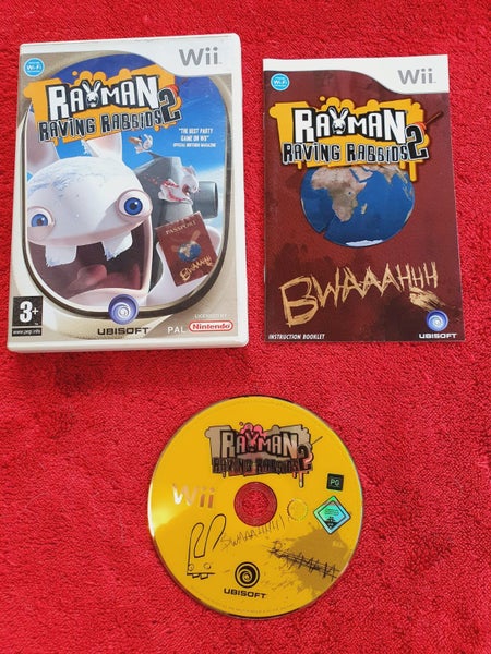 Rayman: Raving Rabbids 2 - Wii Game Carousel 1