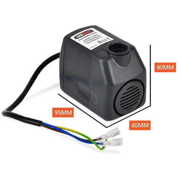 Unimac Parts Washer Replacement Pump With 3.15 L/Min Flow Rate Carousel 2