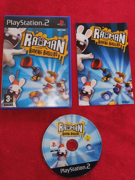 Rayman Raving Rabbids - PS2 Game Carousel 1