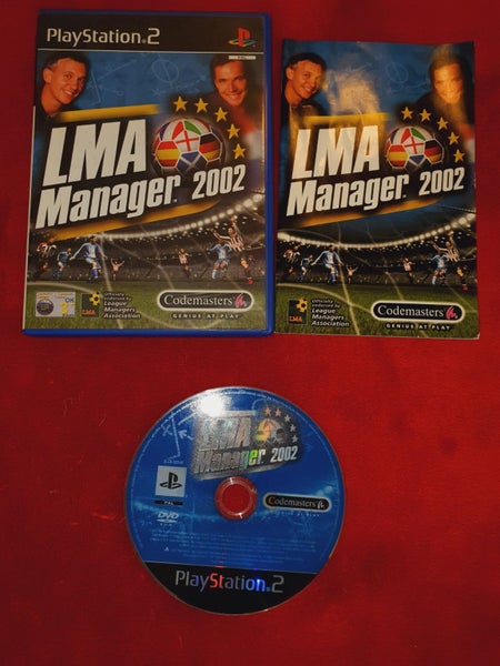 LMA Manager 2002 - PS2 Game Carousel 1
