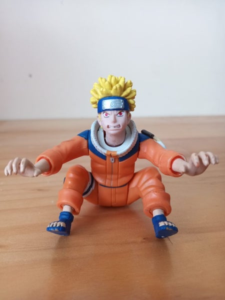 Naruto uzumaki crouch bounce 3.75inch anime figure (2002) Carousel 2