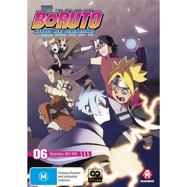 BORUTO: NARUTO NEXT GENERATION - COLLECTION 6 [EPISODES 067-079] (2DVD)