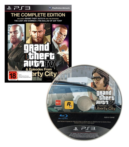Grand Theft Auto IV: THE COMPLETE EDITION *2 GAMES IN 1* Carousel 1
