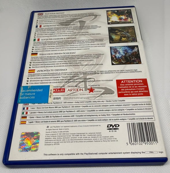 Swords of Destiny- PS2 Carousel 2