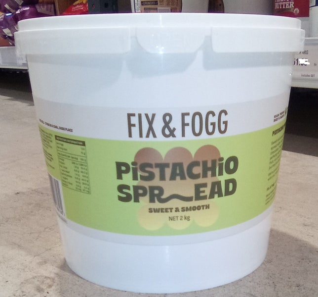 Fix & Fogg Pistachio Spread. 2kg. catering pack. Carousel 1