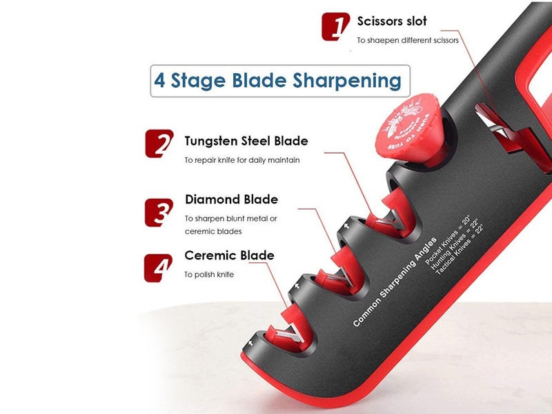 Kitchen Knife Sharpener 4in1 NZ Clearance Carousel 2