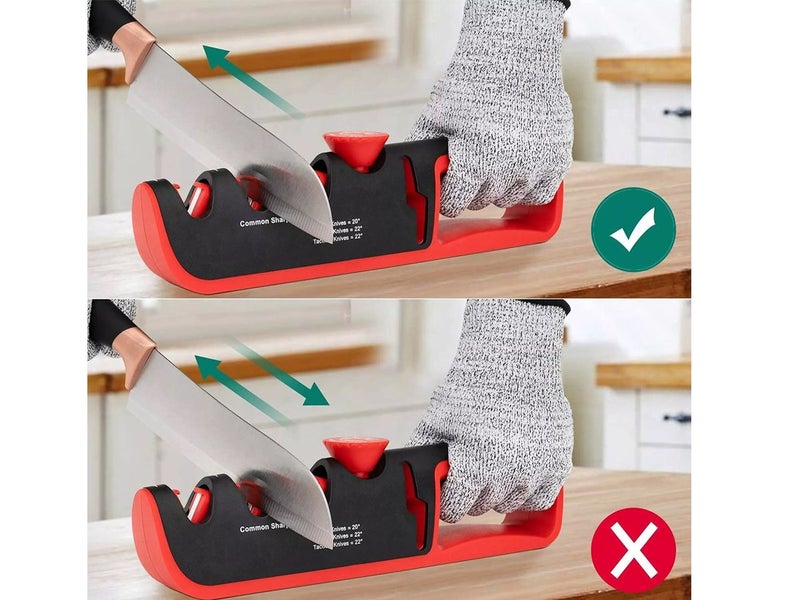 Kitchen Knife Sharpener 4in1 NZ Clearance Carousel 9