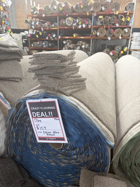 Feltex Okiwi Bay Beech 55 oz with 10mm underlay Carousel 1