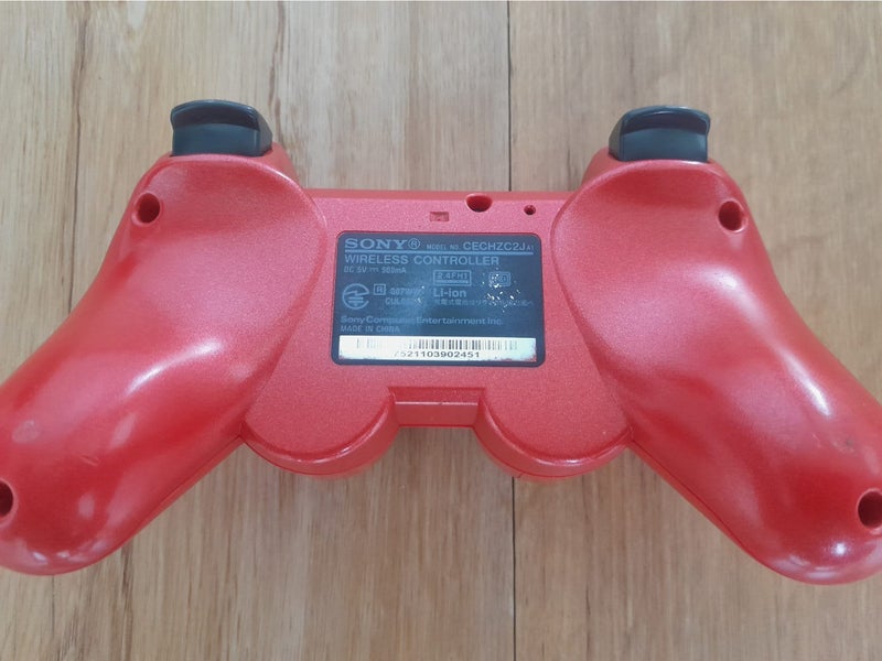 Genuine SONY PS3 DualShock sixaxis Wireless Controller - Scarlet Red Carousel 2