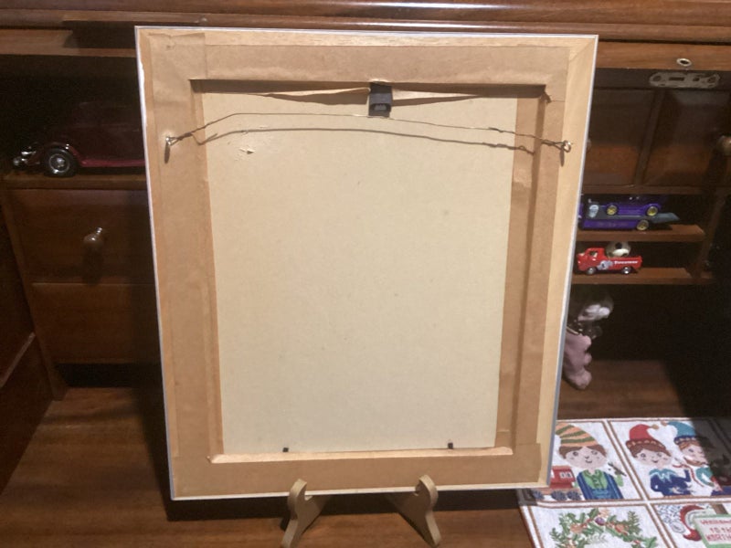 Modernist Rosina Wachtmeister print and other both signed Retro framed Carousel 11