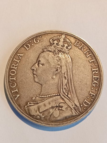 Uk silver crown 1889 Carousel 2