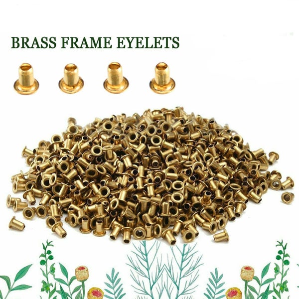 1000Pcs Beekeeper Beekeeping Beehive Bee Hive Brass Frame Eyelets Equipments Carousel 8