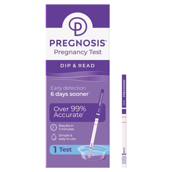 Pregnosis Dip and Read 1 Pregnancy Test Carousel 2