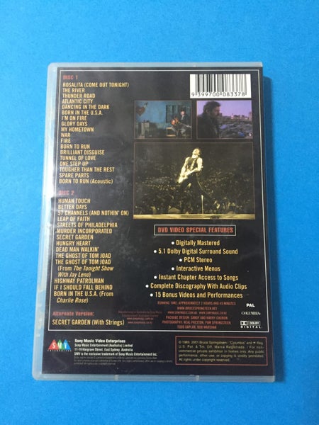 Bruce Springsteen: The Complete Video Anthology 1978-2000 Carousel 2