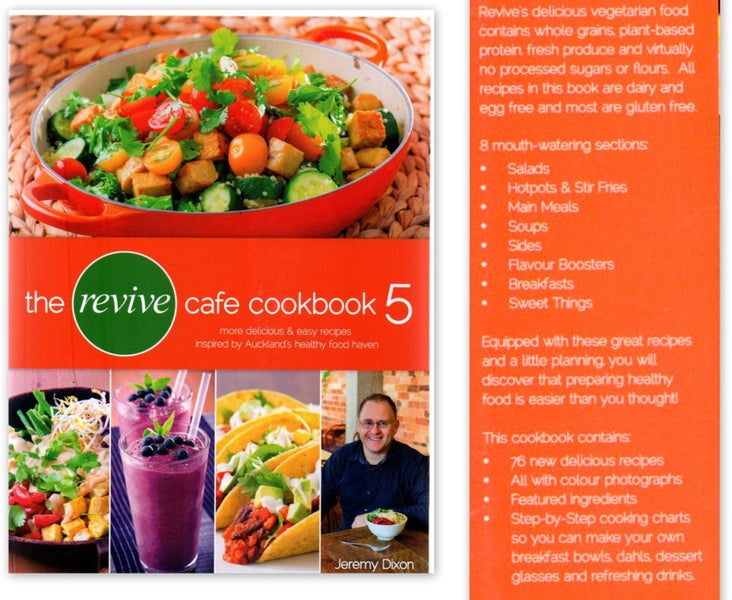 THE REVIVE CAFE COOKBOOK 5 by Jeremy Dixon Carousel 1