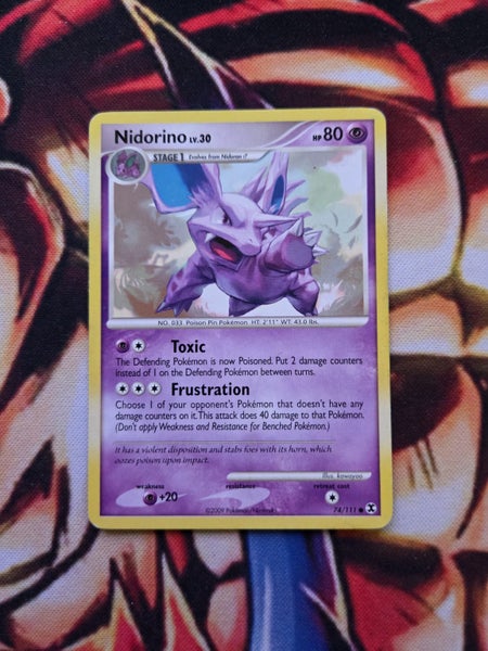 Nidorino - Rising Rivals - 74/111 - MP Carousel 1