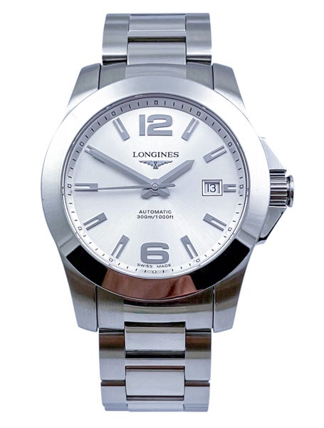 Longines Conquest 300m Automatic Stainless Steel Mens Wristwatch L3.658.4.56.6 Carousel 2