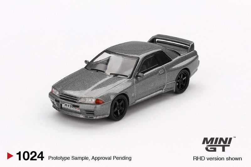 Mini GT Nissan Skyline GT-R (NISMO BNR32 CRS Version) Dark Metal Gray Carousel 2